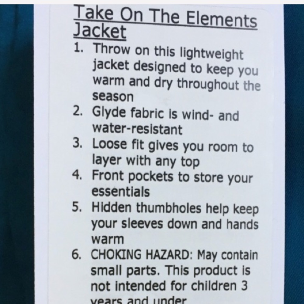 NWT IVIVVA BY LULULEMON TAKE ON ELEMENTS JACKET 8 - Picture 4 of 7